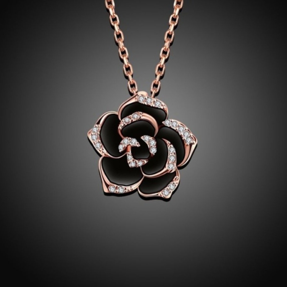 2 for $30 Rose Pendant Necklace in Rose Gold